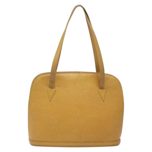 LOUIS VUITTON Epi Lussac Shoulder Bag Yellow - Picture 2 of 16